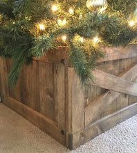 Christmas Tree Planter Box