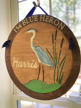 Custom Blue Heron Hanger