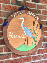 Custom Blue Heron Hanger
